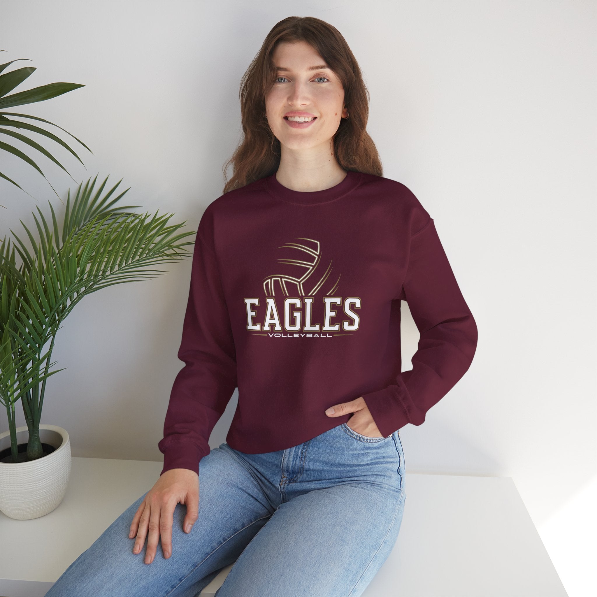 Adult Unisex New Albany Velocity Volleyball Graphic Sweatshirt
