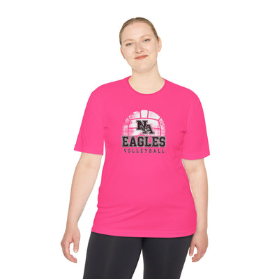Adult Unisex New Albany Eagles Spike it Graphic Sport-Tek Competitor Performance Tee