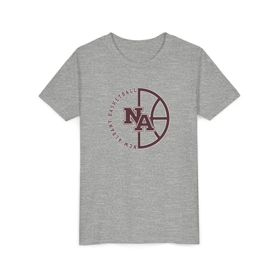 Youth New Albany Basketball Pick and Roll Graphic Short Sleeve Soft Tee