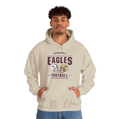 Adult Unisex Eagles Tradition Football Graphic Hoodie