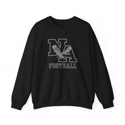 Adult Unisex New Albany Tonal Football Logo Graphic Sweatshirt