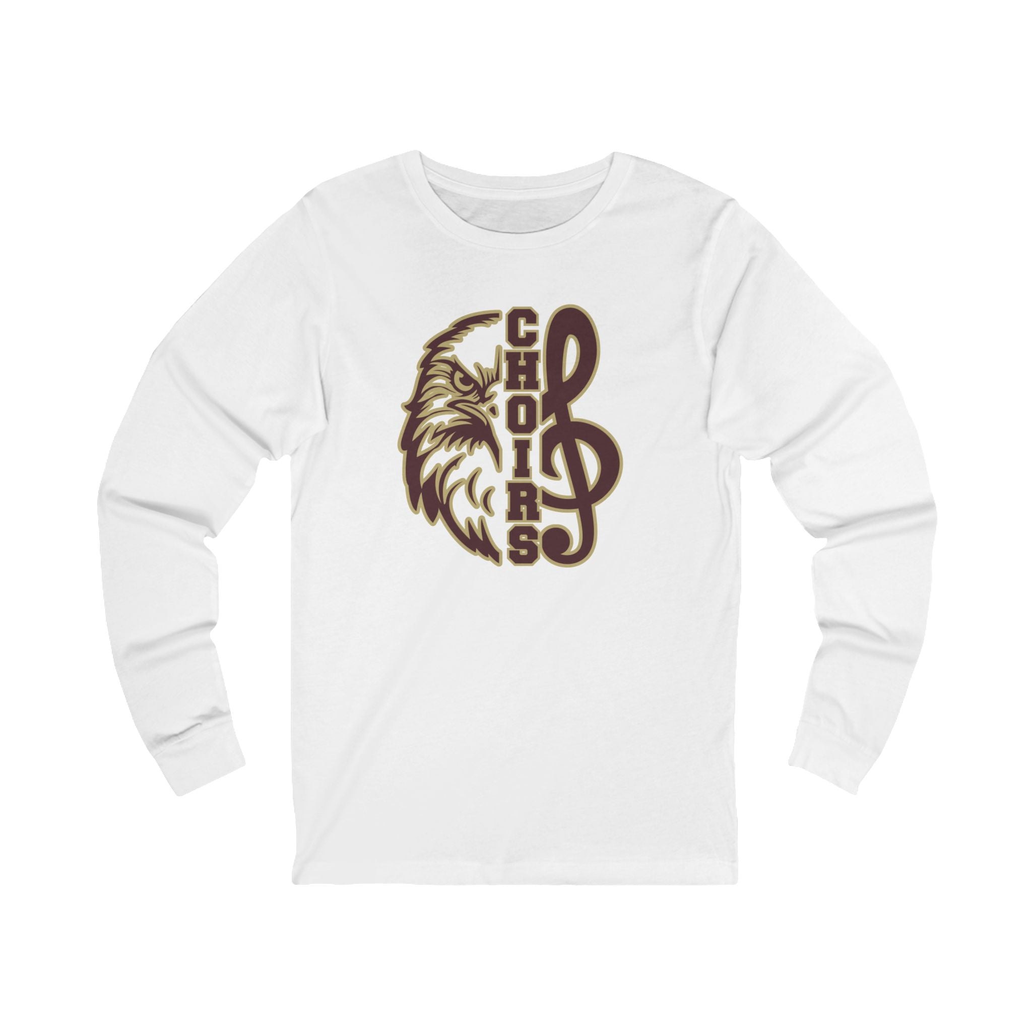 Adult Unisex Epic Eagle Choirs Graphic Long Sleeve Soft Tee