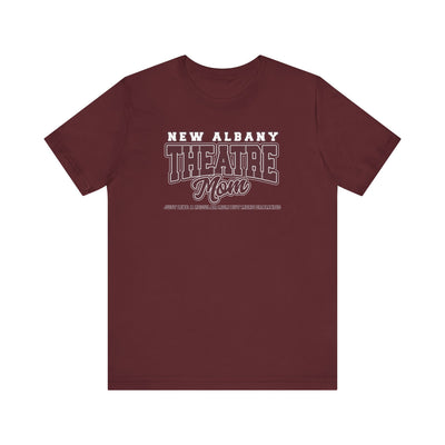 Adult Unisex New Albany Theatre Dramatic Mom Graphic Short Sleeve Soft Tee