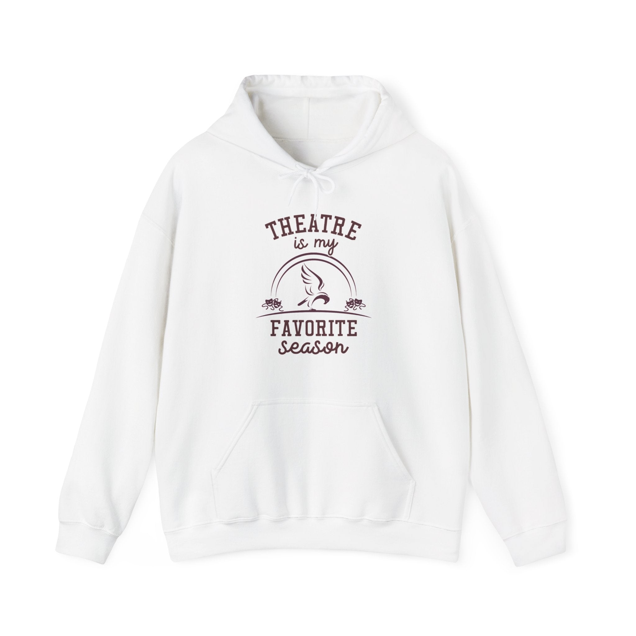 Adult Unisex Theatre Is My Favorite Season Graphic Hoodie