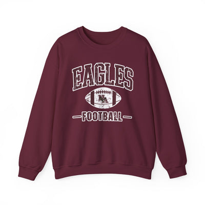 Adult Unisex Eagles Football Vintage Distressed Graphic Sweatshirt