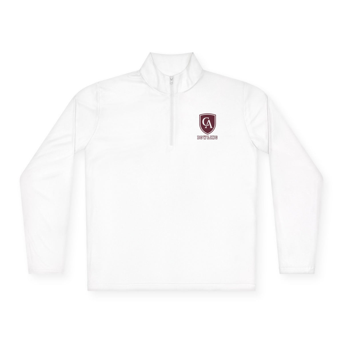 Adult Unisex Columbus Academy Bowling Logo Sport-Tek Quarter Zip Pullover