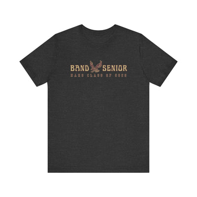 Adult Unisex Band Eagle Senior Graphic Short Sleeve Soft Tee