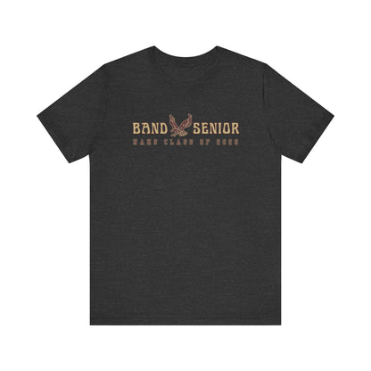 Adult Unisex Band Eagle Senior Graphic Short Sleeve Soft Tee