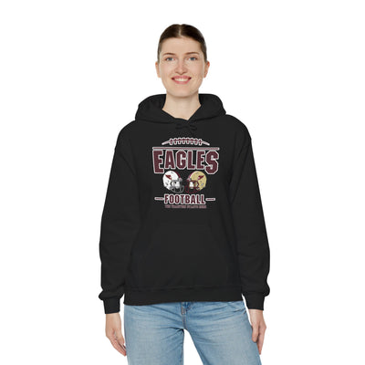 Adult Unisex Eagles Tradition Football Graphic Hoodie