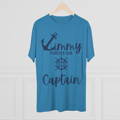 Adult Unisex Forever Our Captain Graphic Super Soft Short Sleeve Tee
