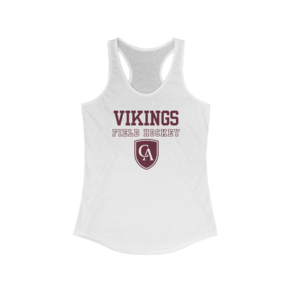 Women's Columbus Academy Vikings Field Hockey Graphic Next Level Racerback Tank