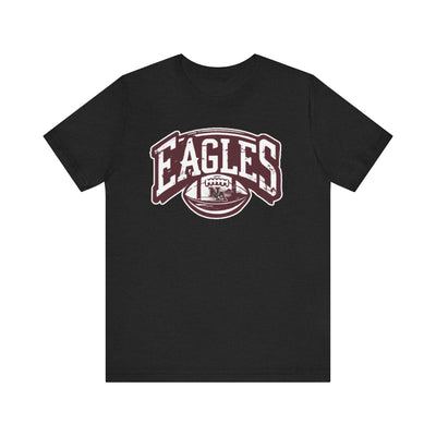 Adult Unisex New Albany Eagles Football Motion Graphic Short Sleeve Soft Tee