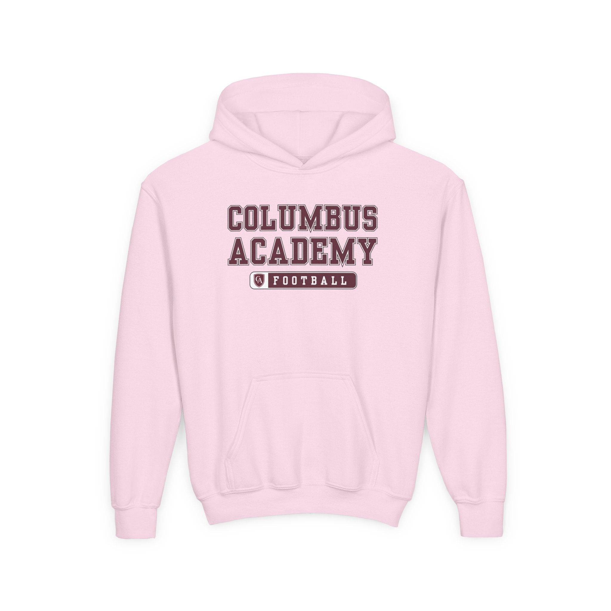 Youth Columbus Academy Football Graphic Hoodie