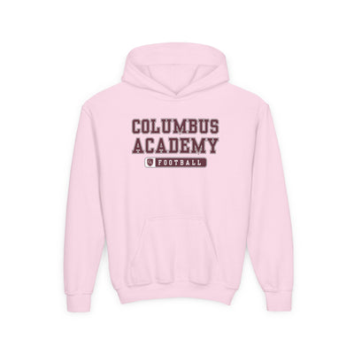 Youth Columbus Academy Football Graphic Hoodie