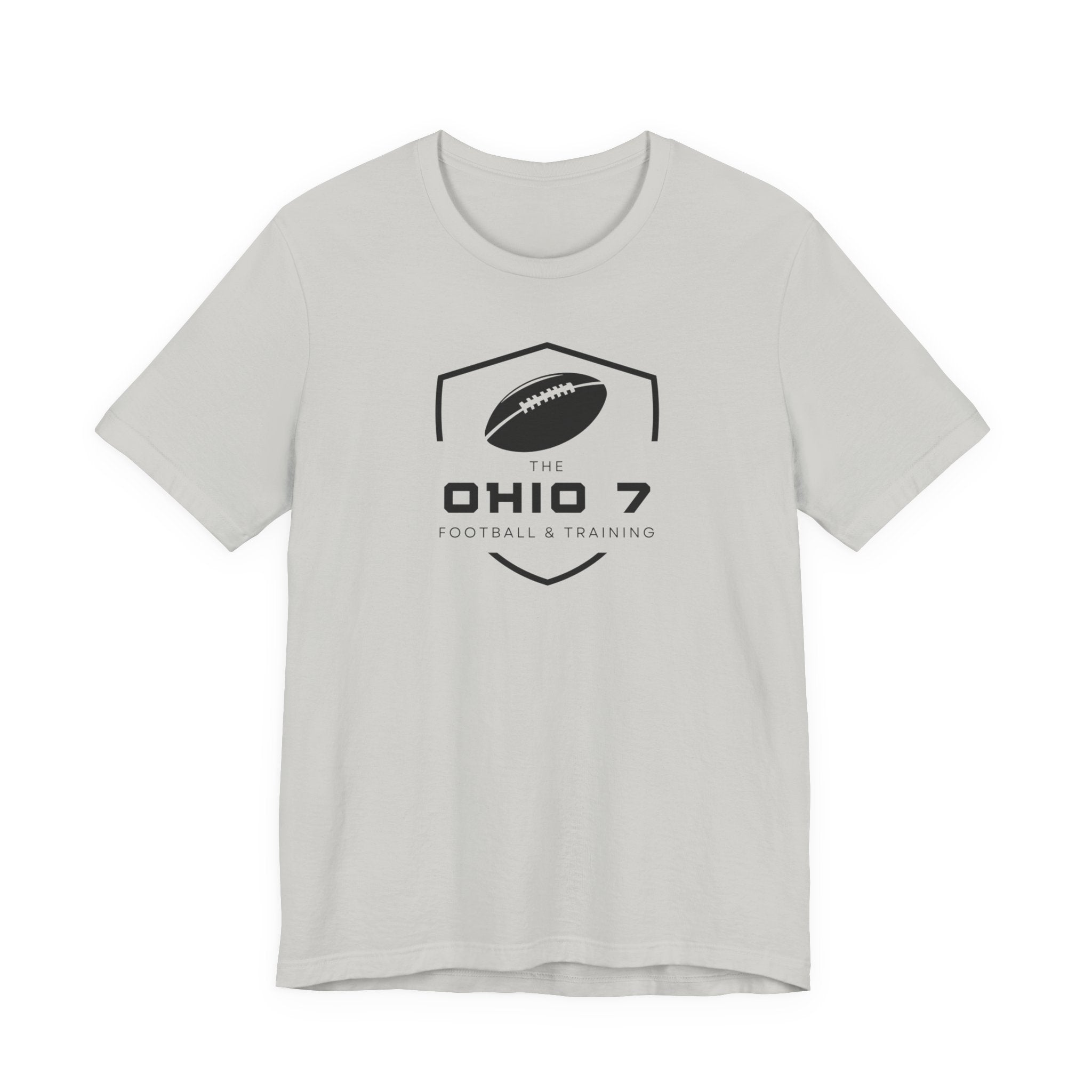 Adult Unisex The Ohio 7 Black Logo Short Sleeve Bella + Canvas Soft Tee