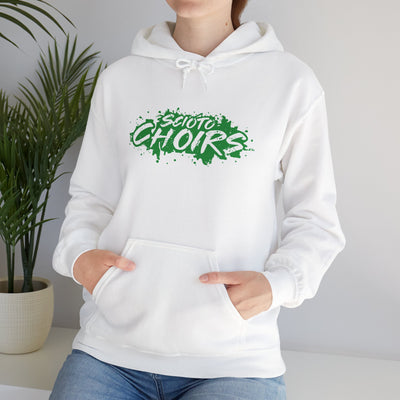 Adult Unisex Dublin Scioto Choirs Paint Splatter Graphic Hoodie