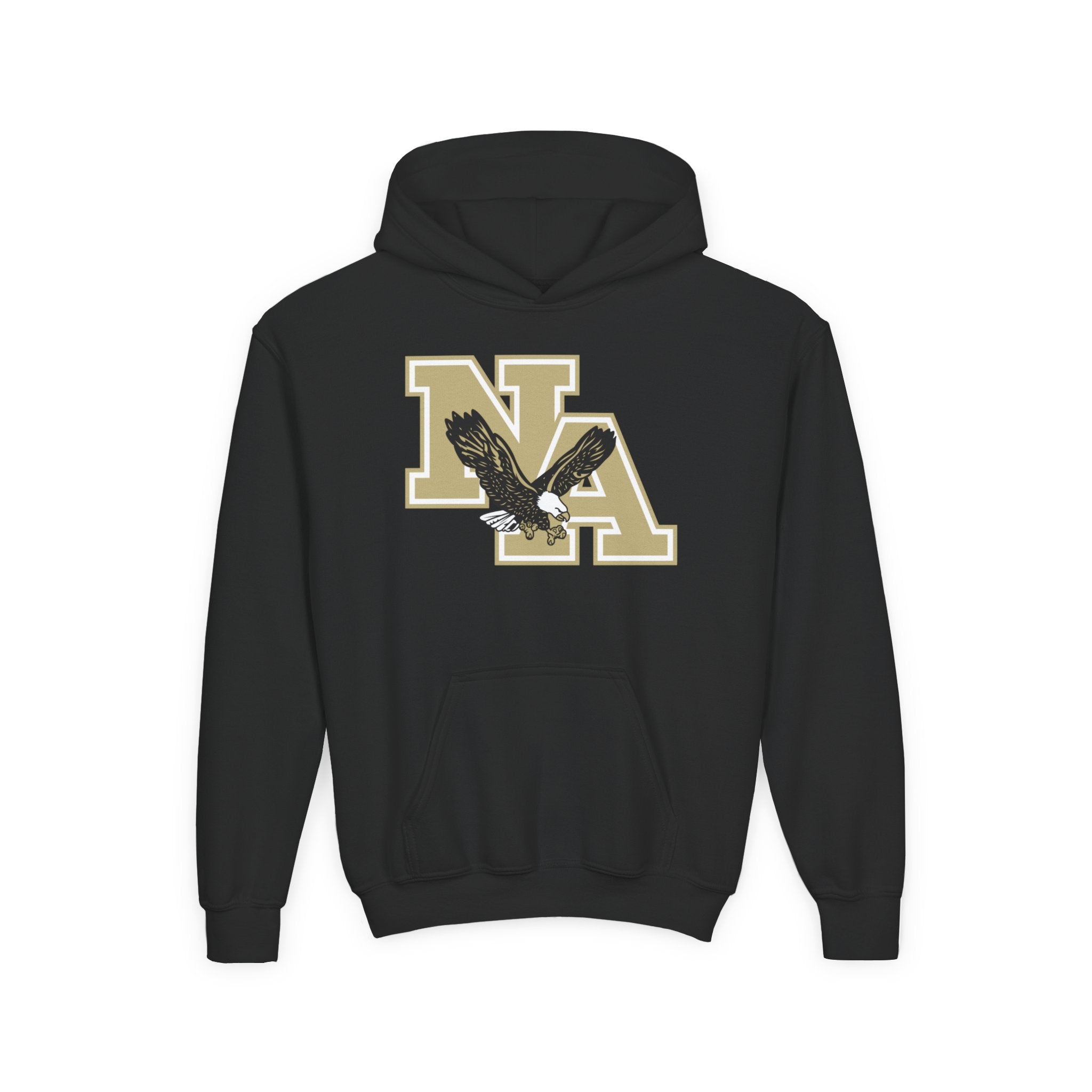 Youth Gold Classic Logo Graphic Hoodie