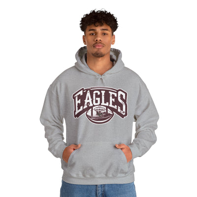Adult Unisex New Albany Eagles Football Motion Graphic Hoodie