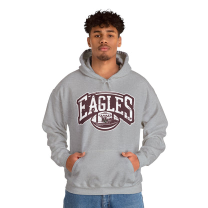 Adult Unisex New Albany Eagles Football Motion Graphic Hoodie