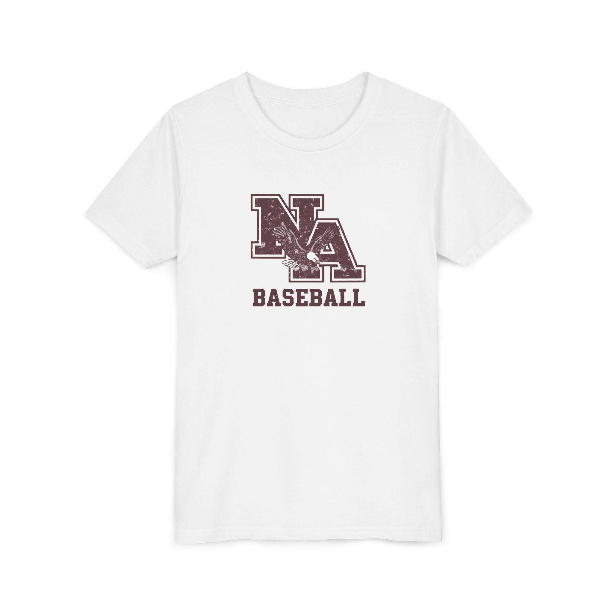 Youth New Albany Baseball Vintage Vibe Logo Graphic Short Sleeve Soft Tee