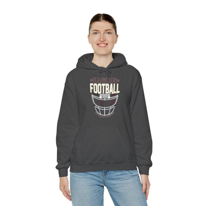 Adult Unisex Eagles White Hype Helmet Graphic Hoodie