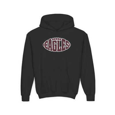Youth New Albany Football Eagle Ball Graphic Hoodie