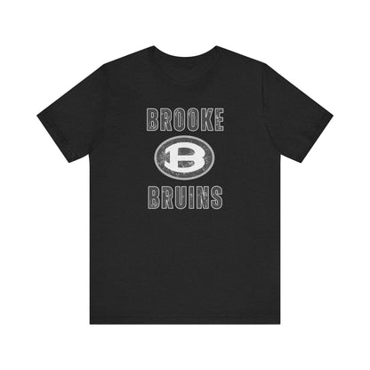 Adult Unisex Brooke Bruins Vintage Distressed Graphic Short Sleeve Soft Tee