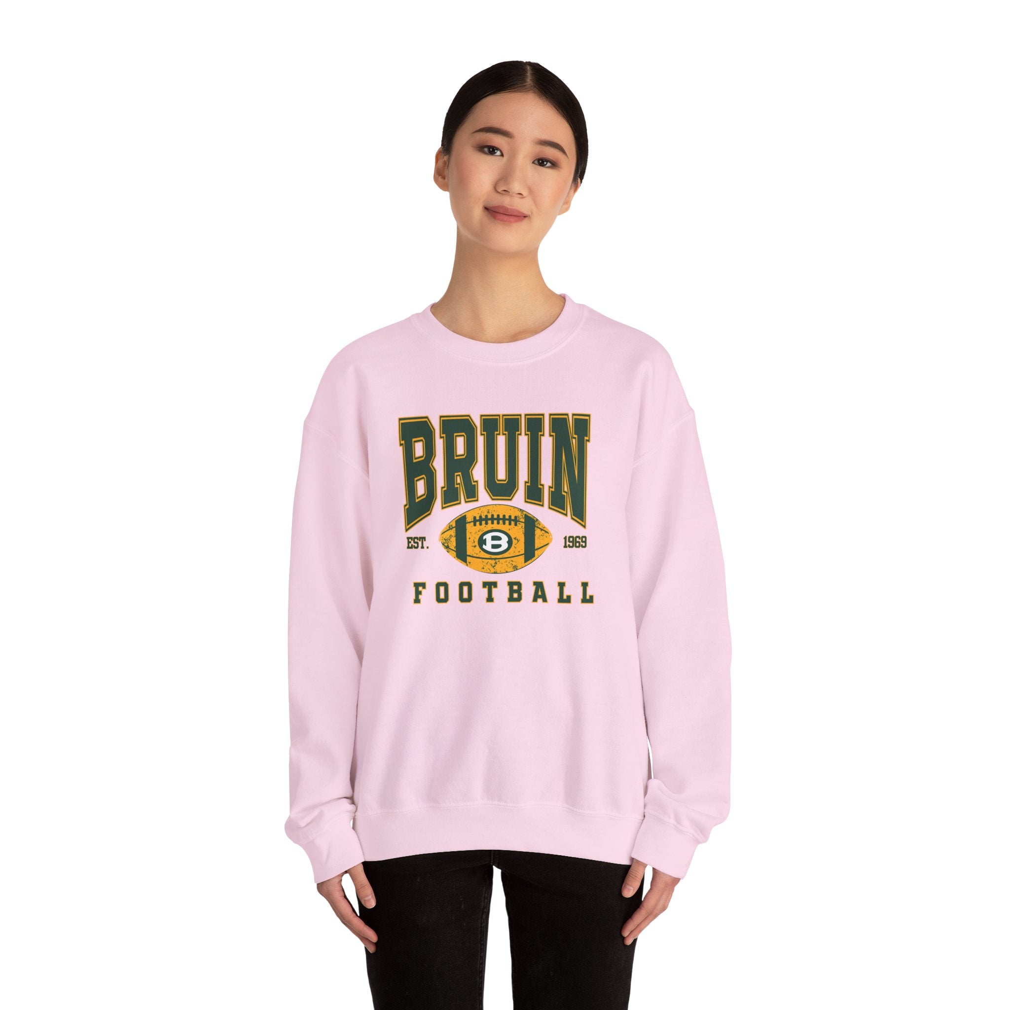 Adult Unisex Bruin Football Heritage Graphic Sweatshirt