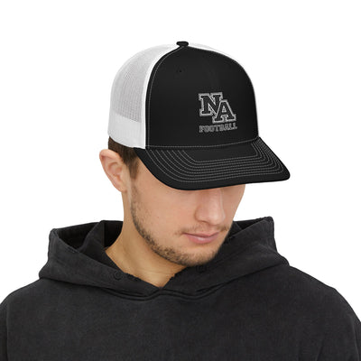 Adult Unisex New Albany Football Logo Embroidered Richardson 112 Snapback Trucker Hat