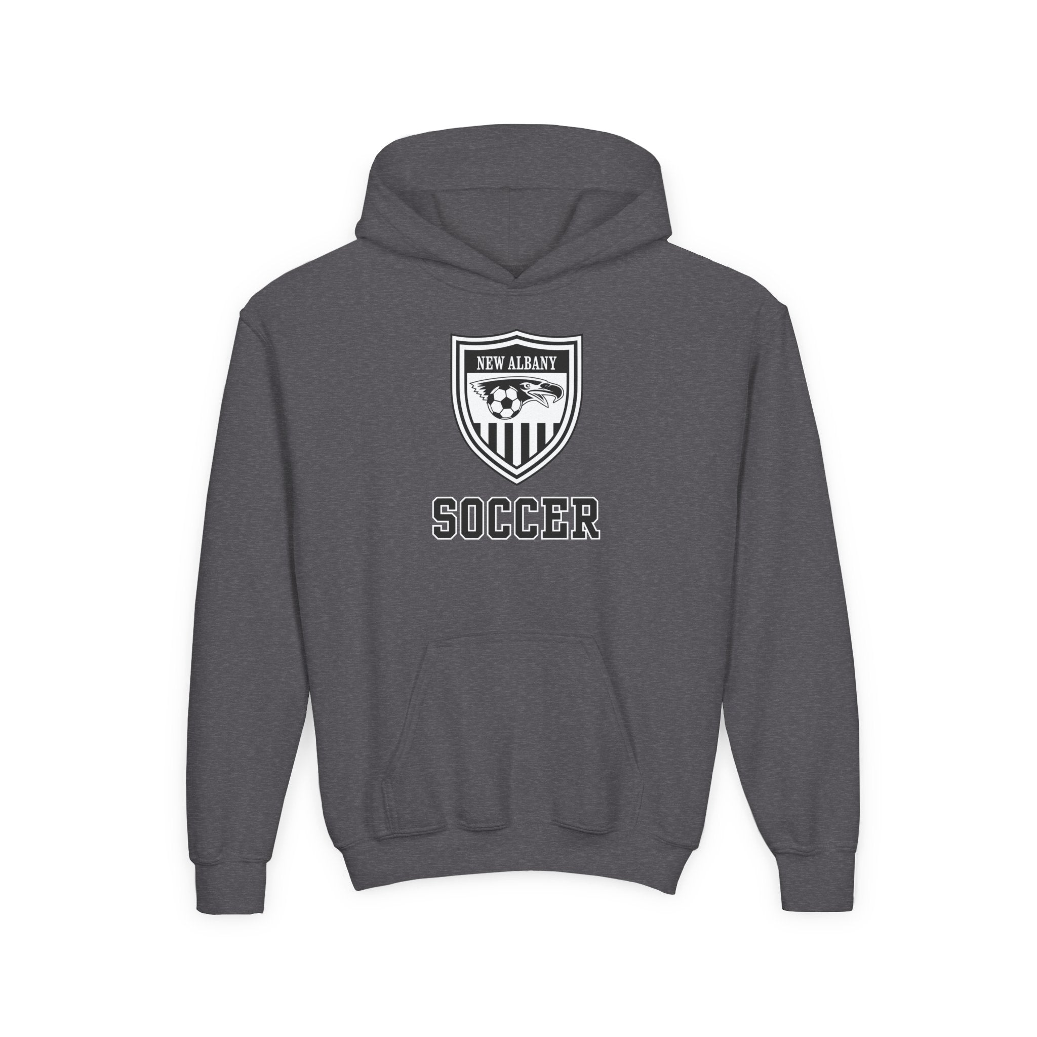 Youth New Albany Youth Soccer League Crest Graphic Hoodie