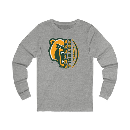 Adult Unisex Epic Bruin Football Graphic Long Sleeve Soft Tee