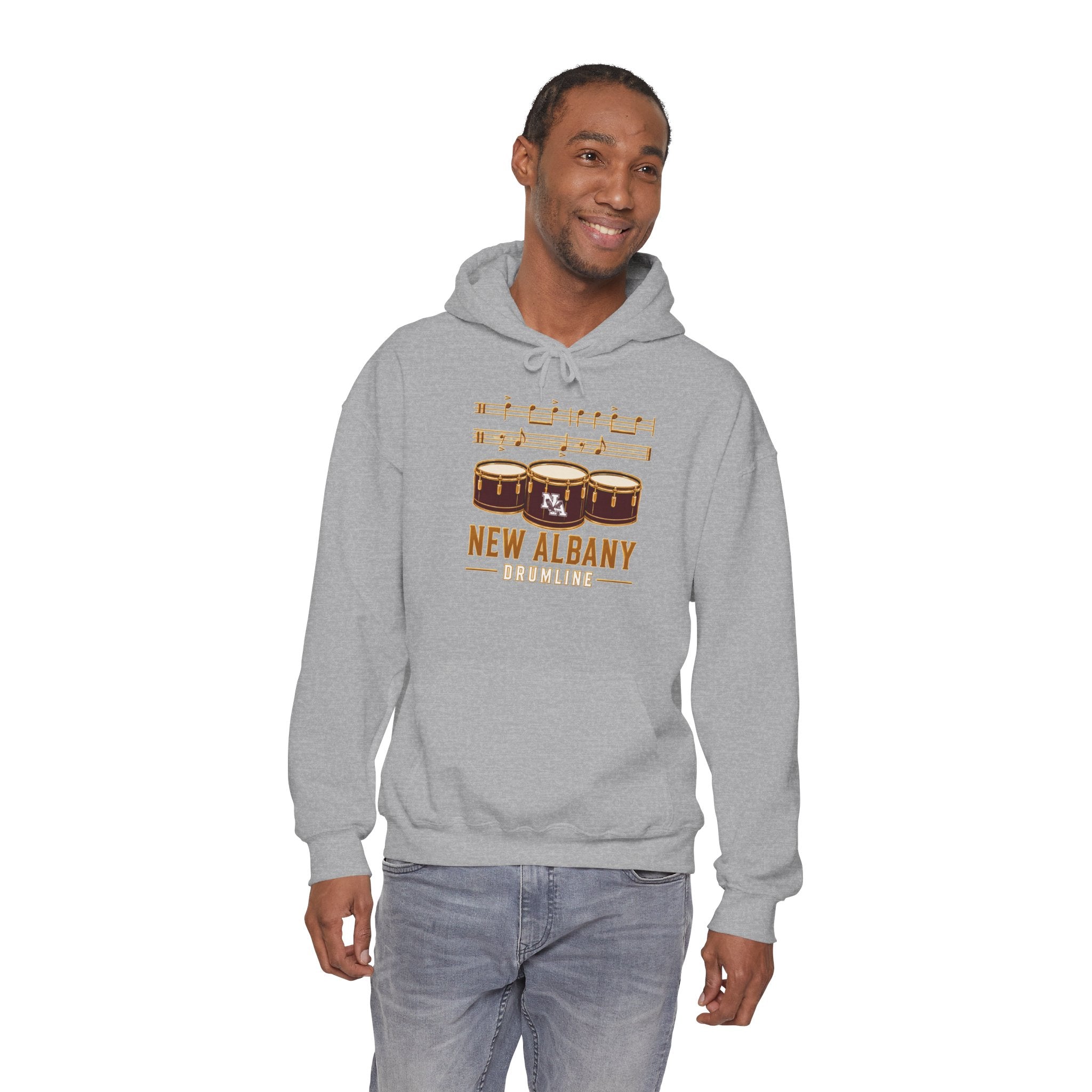 Adult Unisex New Albany Band Drumline Graphic Hoodie