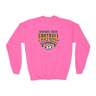 Youth Bruin Pride Football Graphic Sweatshirt