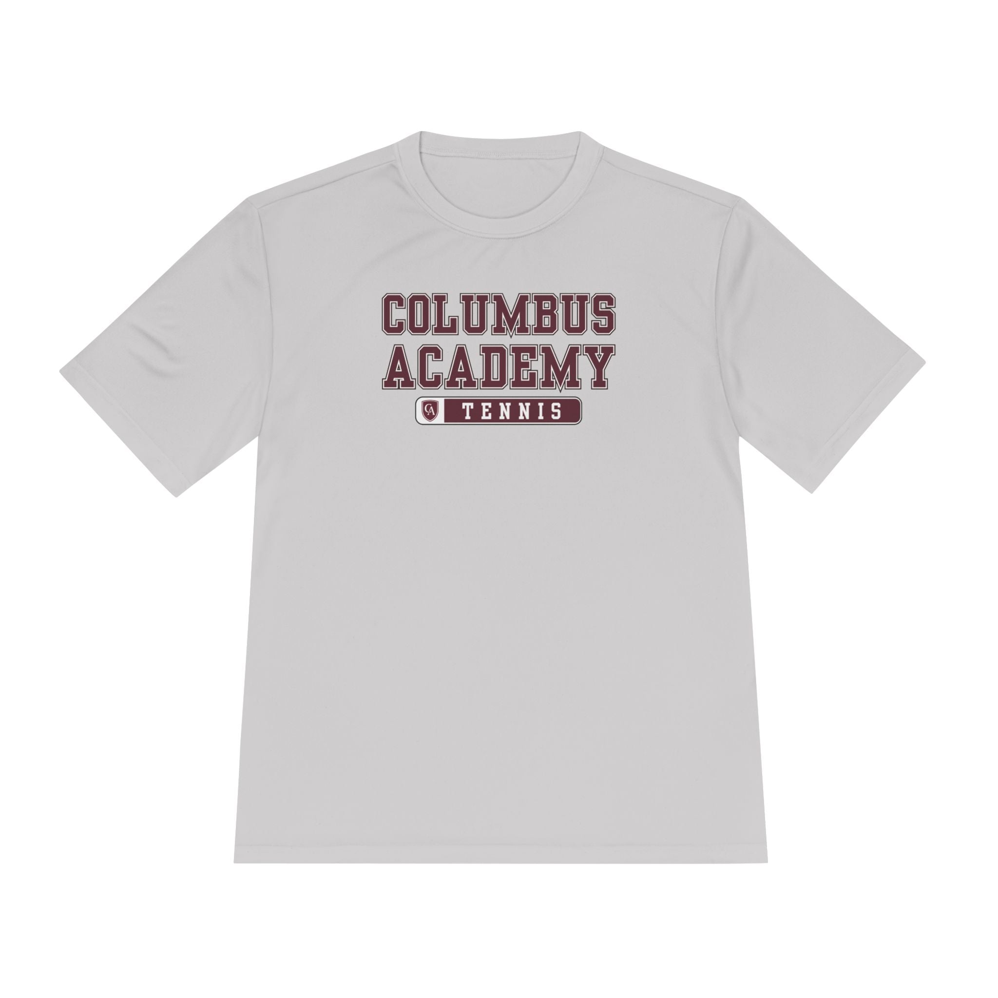 Adult Unisex Columbus Academy Tennis Graphic Sport-Tek Competitor Performance Tee