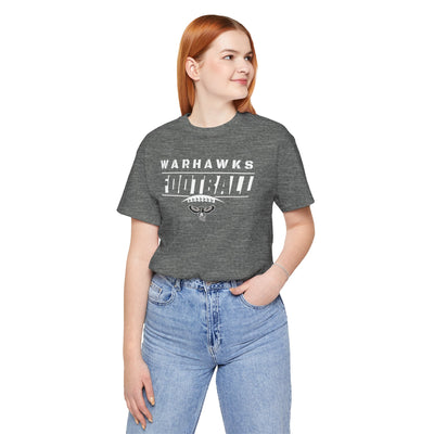 Adult Unisex Warhawks Goal Line GraphicShort Sleeve Soft Tee