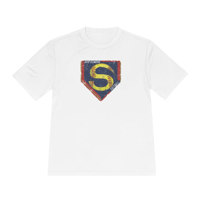 Adult Unisex Stingers Softball Distressed Logo Graphic Sport-Tek Competitor Performance Tee