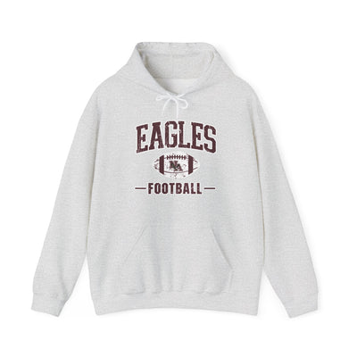 Adult Unisex Eagles Football Vintage Distressed Graphic Hoodie