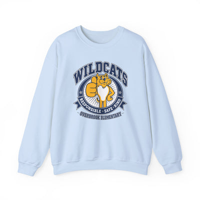 Adult Unisex Overbrook Elementary Wildcat Way Graphic Sweatshirt