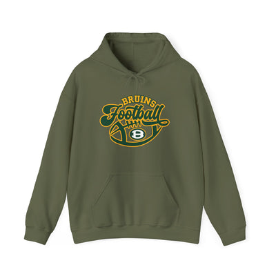 Adult Unisex Bruin Script Football Graphic Hoodie