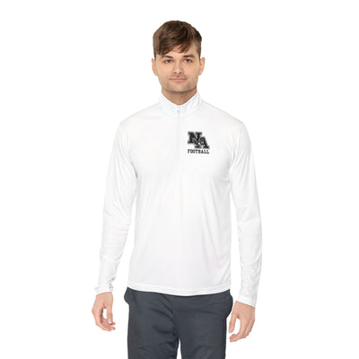 Adult Unisex New Albany Classic Logo Black Football Graphic Sport-Tek Quarter Zip Pullover