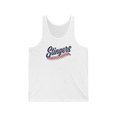 Adult Unisex Stingers Softball Stitches Graphic Bella + Canvas Tank