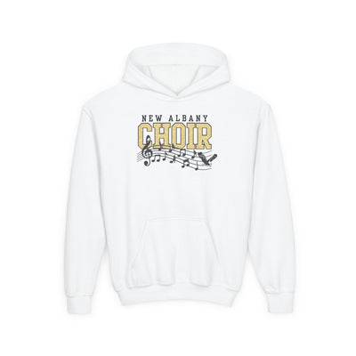 Youth New Albany Choir Digital Glitter Graphic Hoodie