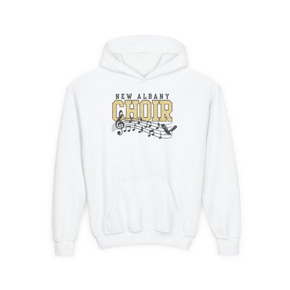Youth New Albany Choir Digital Glitter Graphic Hoodie