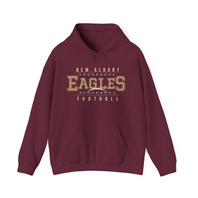 Adult Unisex New Albany Football Defend the Field Graphic Hoodie