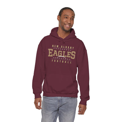 Adult Unisex New Albany Football Defend the Field Graphic Hoodie