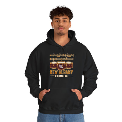 Adult Unisex New Albany Band Drumline Graphic Hoodie