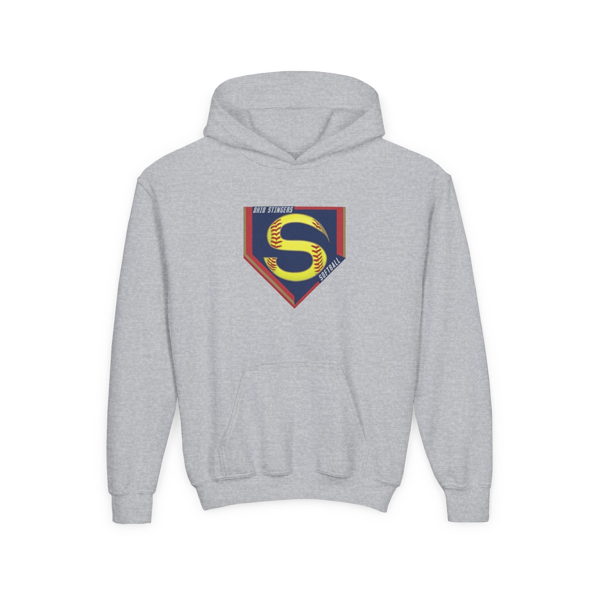 Youth Stingers Softball Logo Graphic Hoodie