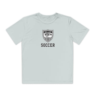 Youth New Albany Youth Soccer League Crest Graphic Sport-Tek Competitor Performance Tee