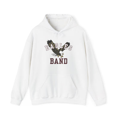 Adult Unisex Flying Band Eagle Graphic Hoodie