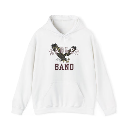 Adult Unisex Flying Band Eagle Graphic Hoodie